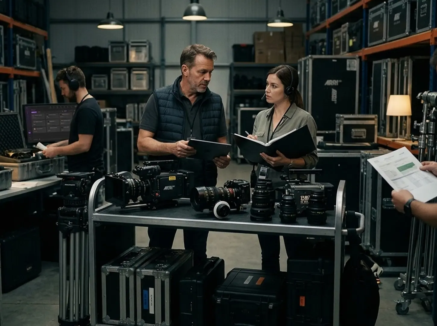 Large-scale equipment management support